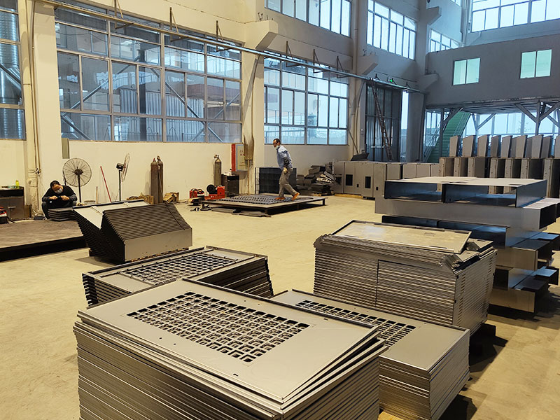 OEM sheet metal and enclosure fabrication in the workshop