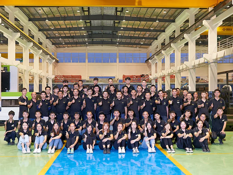 Together on the factory floor